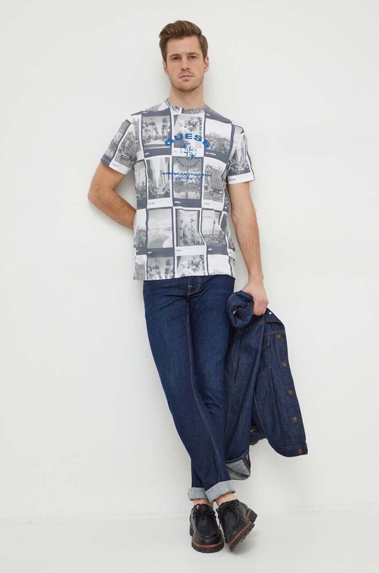 Guess jeansi M4RAN1.D58O1 bleumarin SS24