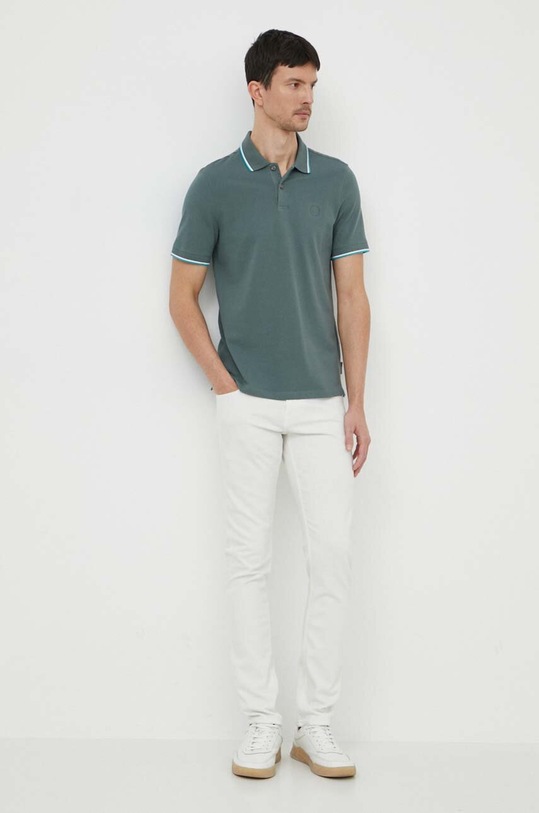 Guess jeansy z domieszką jedwabiu MIAMI M4RAN1.WFXVB biały SS24