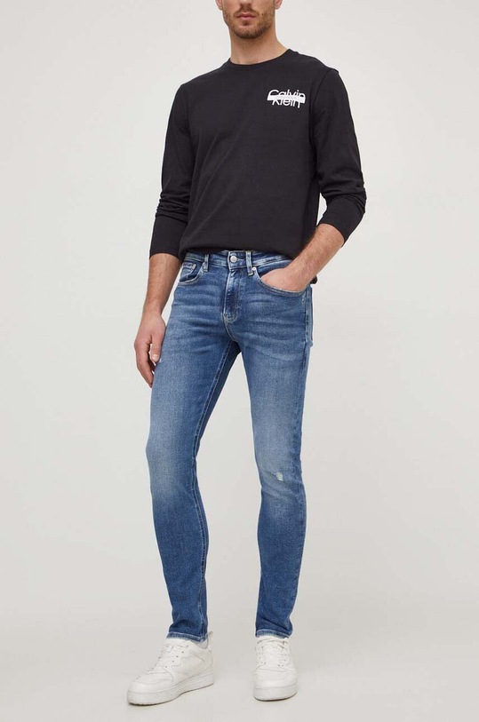Calvin Klein Jeans jeansy niebieski J30J324184