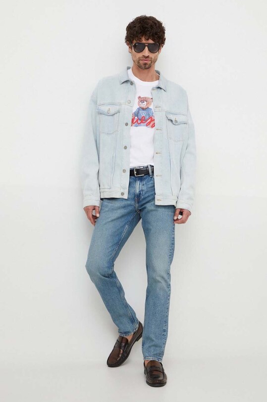 Calvin Klein Jeans jeansy J30J324202 niebieski SS24