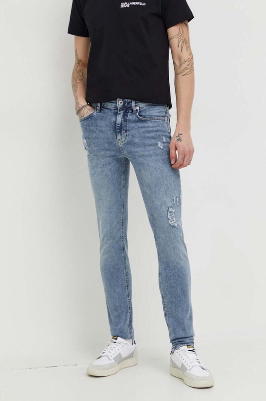 Джинси Karl Lagerfeld Jeans блакитний 240D1102