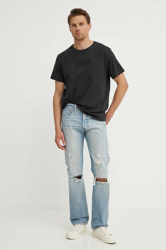 Τζιν παντελόνι Levi's 501 μπλε 00501