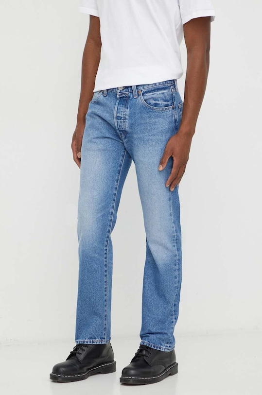 Levi's jeansy 501® LEVIS®ORIGINAL FIT 00501 niebieski AA00