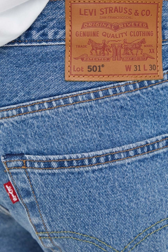 Levi's jeansy 501 00501 niebieski