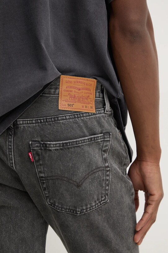 Levi's jeansy 501® LEVIS®ORIGINAL FIT szary 00501
