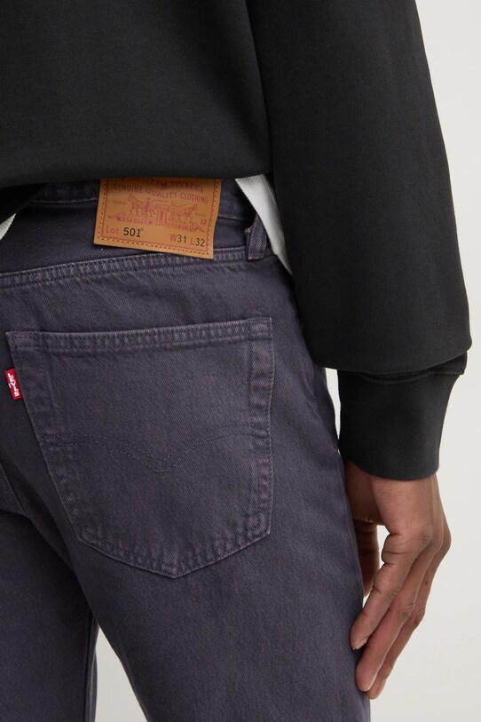 Levi's jeansy 501 fioletowy 00501