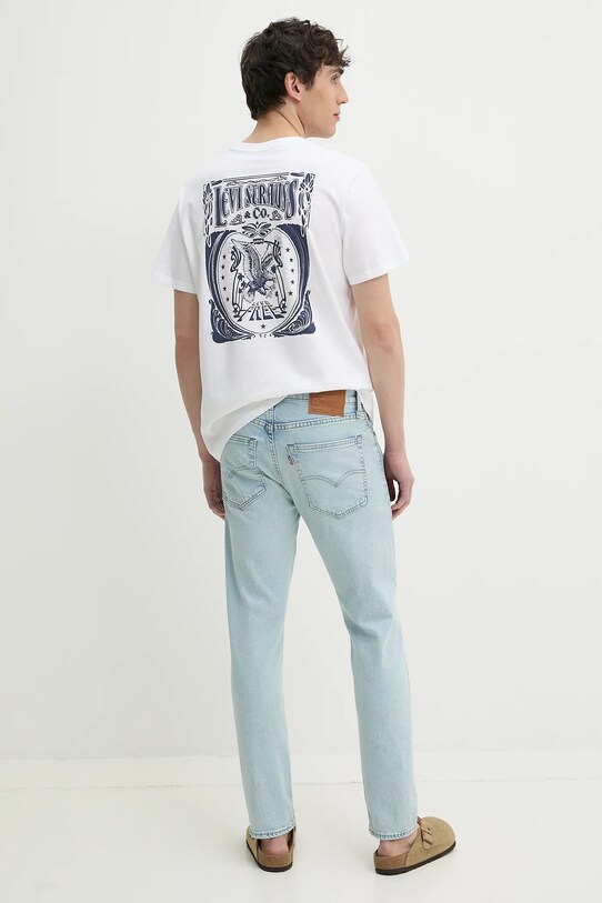 Ρούχα Τζιν παντελόνι Levi's 512 SLIM 28833 μπλε