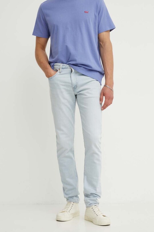 Levi's jeansy 512 SLIM niebieski 28833