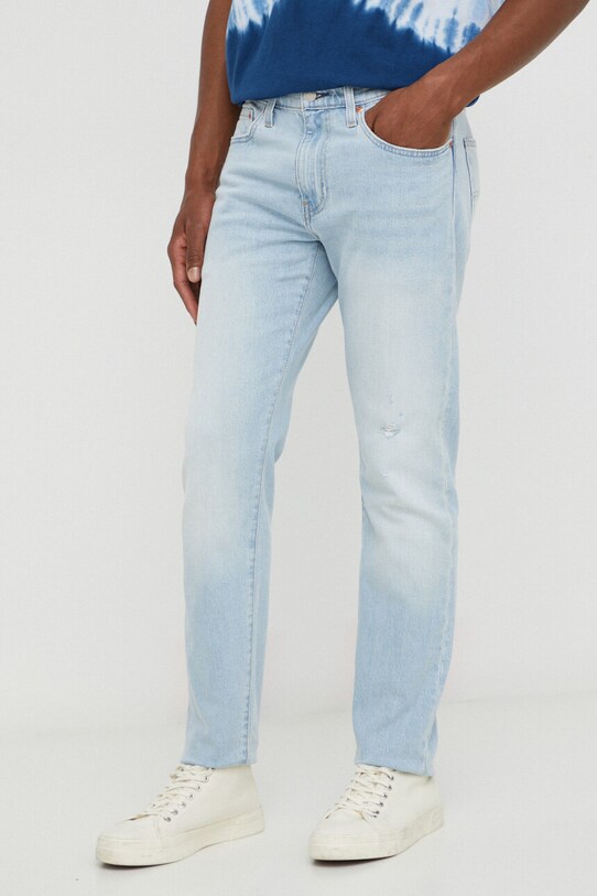 Levi's jeansy 512 SLIM niebieski 28833
