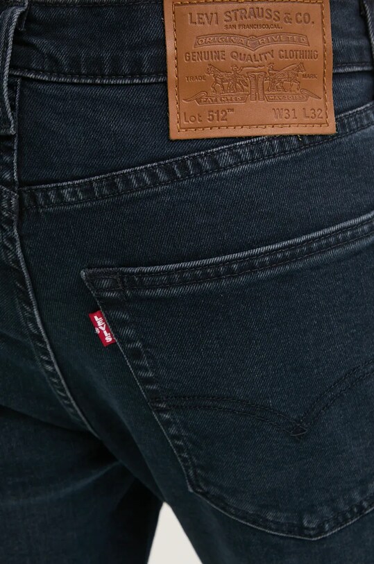 Levi's jeansy 512™ SLIM TAPER granatowy 28833