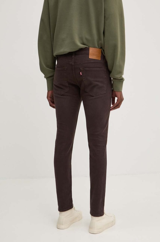 Odzież Levi's jeansy 512 SLIM 28833 brązowy