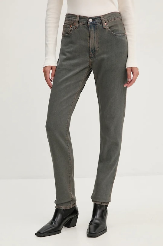 Levi's jeansy 512™ SLIM TAPER szary 28833
