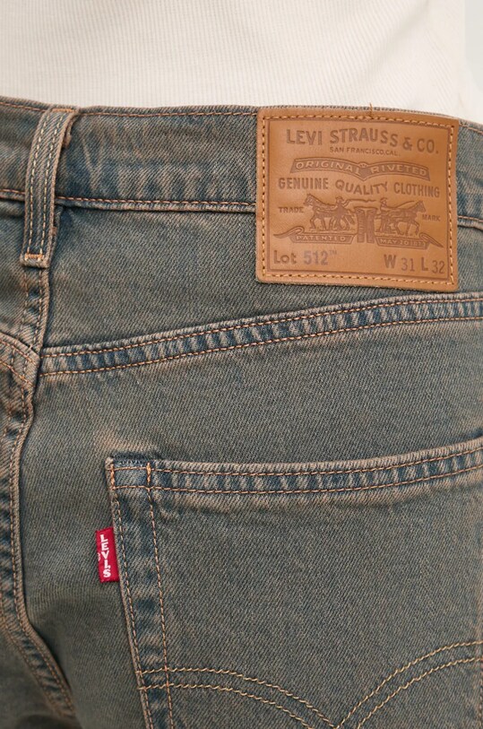 Levi's jeansy 512™ SLIM TAPER szary 28833