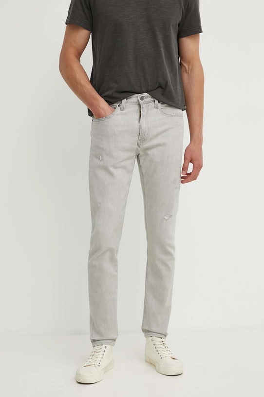 Levi's jeansy 512 SLIM szary 28833