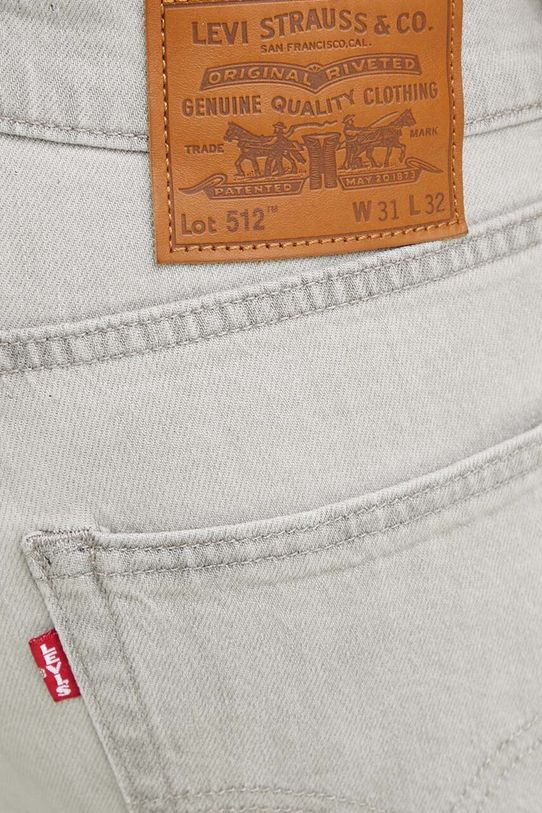 Τζιν παντελόνι Levi's 512 SLIM γκρί 28833
