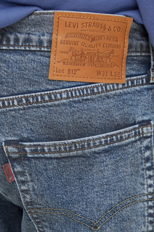 Levi's jeansy 512™ SLIM TAPER niebieski 28833