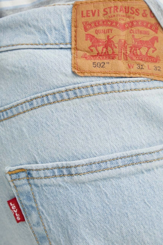 Levi's jeansy 502 TAPER niebieski 29507