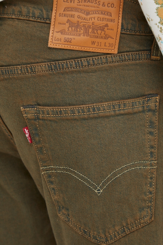 Levi's jeansy 502™ TAPER zielony 29507
