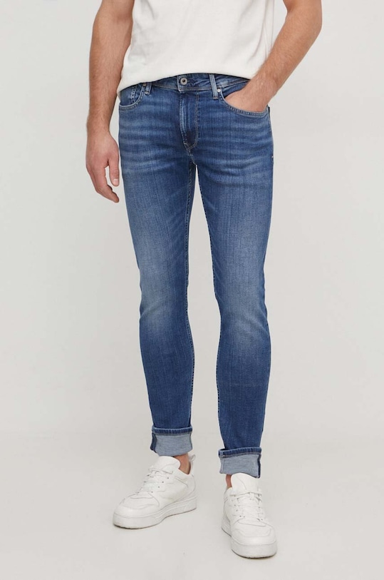 Pepe Jeans jeansi FINSBURY albastru PM206321HS6