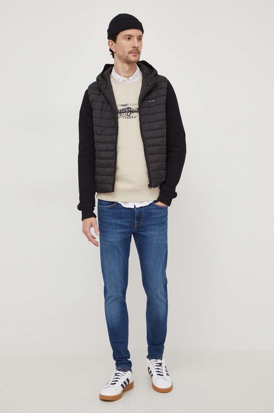 Pepe Jeans jeansy SKINNY JEANS PM207387CT0 granatowy SS24