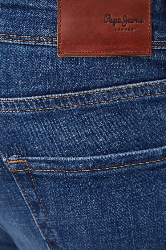 Pepe Jeans jeansy SKINNY JEANS granatowy PM207387CT0
