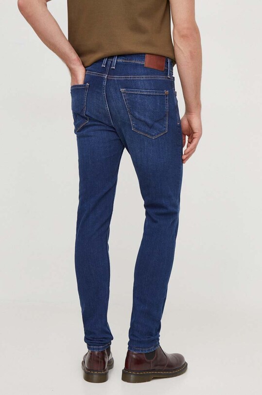 Odzież Pepe Jeans jeansy SKINNY JEANS PM207387CT4 granatowy