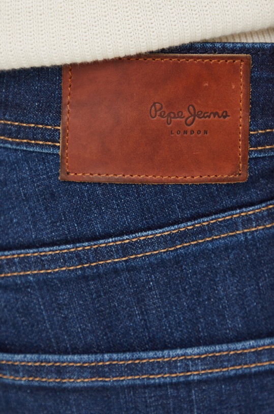 Pepe Jeans jeansy TAPERED JEANS granatowy PM207390CT3
