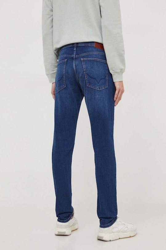 Odzież Pepe Jeans jeansy TAPERED JEANS PM207390CT4 granatowy