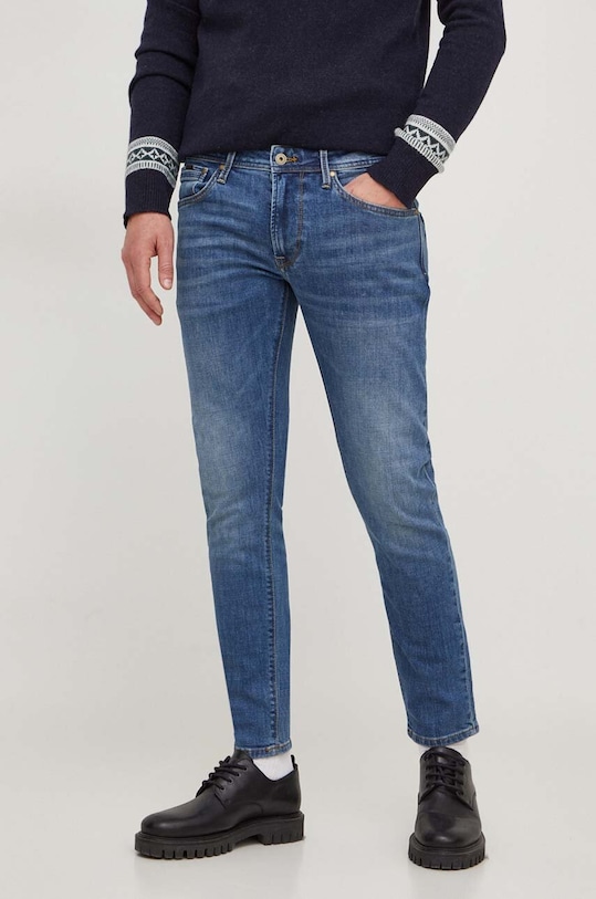 Pepe Jeans jeansi albastru PM207390HT7