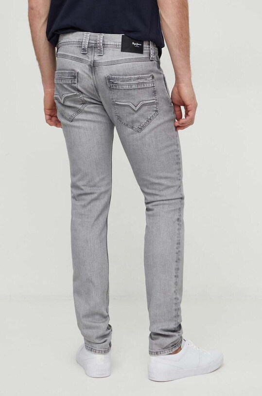 Odzież Pepe Jeans jeansy TAPERED JEANS PM207391XW9 szary