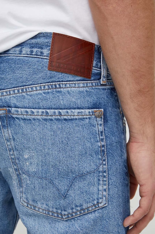 Pepe Jeans jeansy TAPERED JEANS REPAIR niebieski PM207400