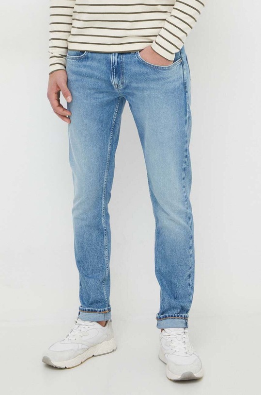 Pepe Jeans jeansy TAPERED JEANS 90S niebieski PM207403