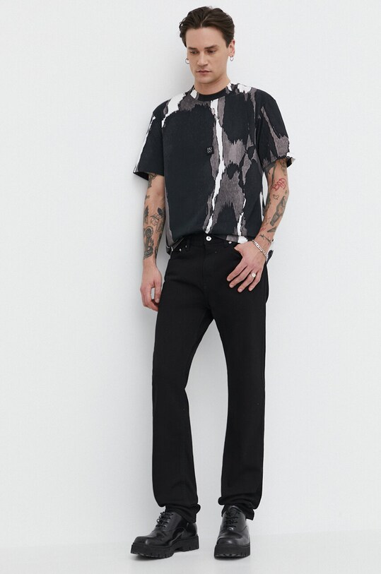 HUGO Blue jeans 50511483 negru SS24