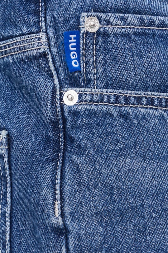 HUGO Blue jeansy 50517455 niebieski