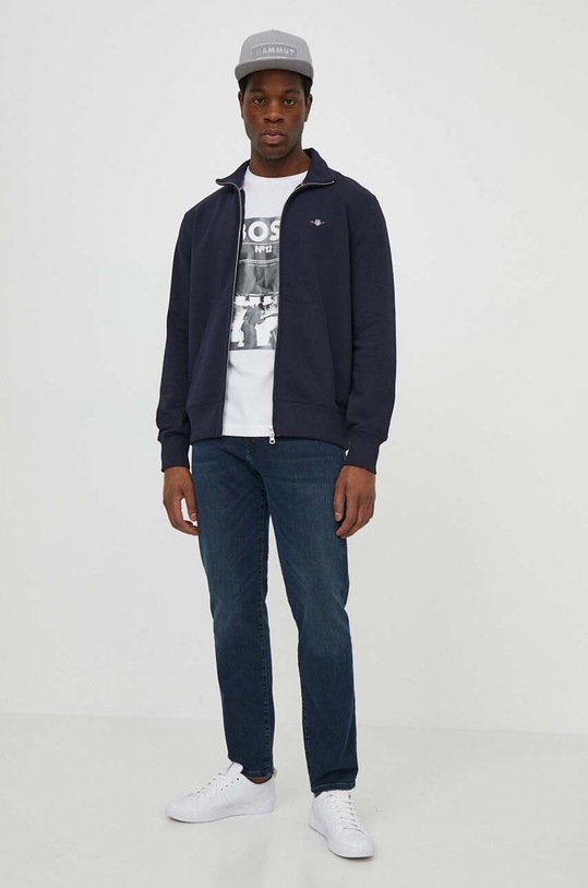 BOSS Orange jeansy granatowy 50513808