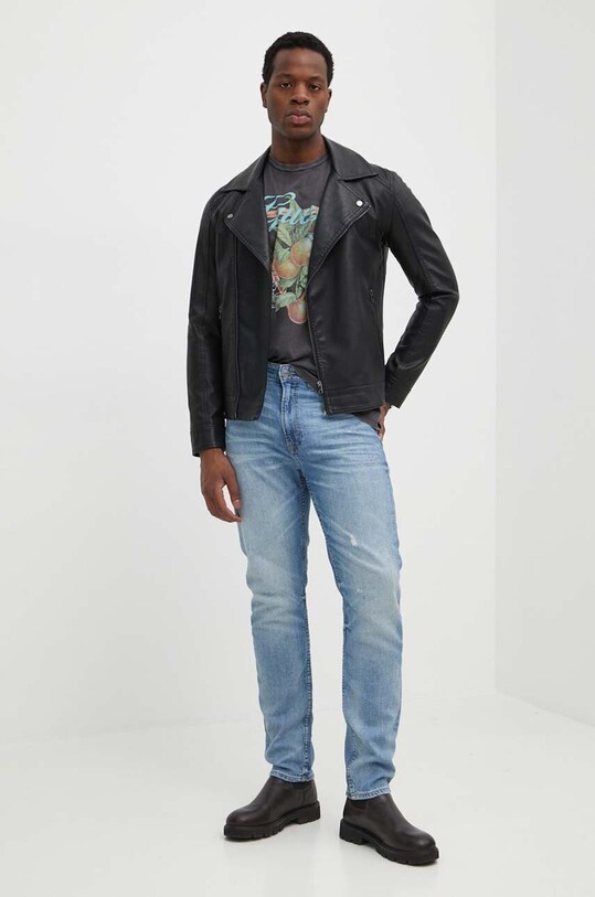Guess jeansi JAMES M4GA14.D5AZ4 albastru SS24