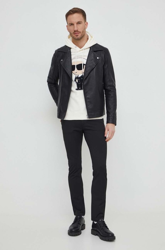 Штани Karl Lagerfeld 534815.265840 чорний SS24