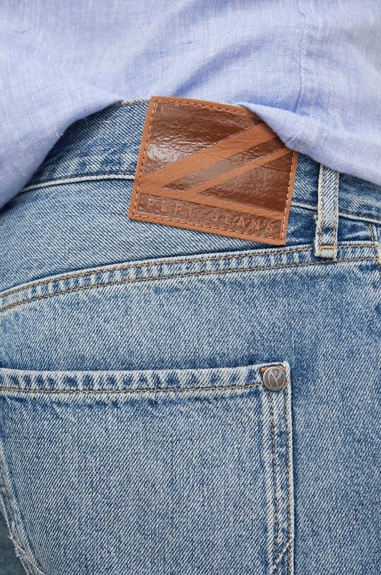 Pepe Jeans jeansy TAPERED JEANS BURN PM207640 niebieski