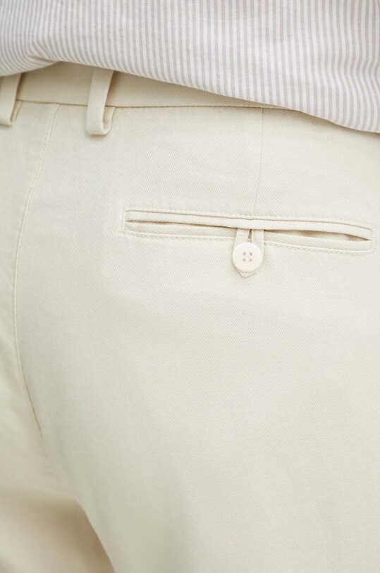 Džíny Sisley béžová 4WMDSF047