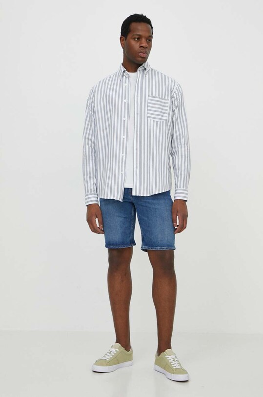 Traper kratke hlače Tommy Hilfiger MW0MW35172 plava SS24