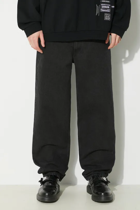 A.P.C. jeansi Jean Martin negru COGEX.H09121.LZE