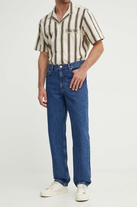 Rifle A.P.C. Jean Martin tmavomodrá COGWD.H09121.IAL