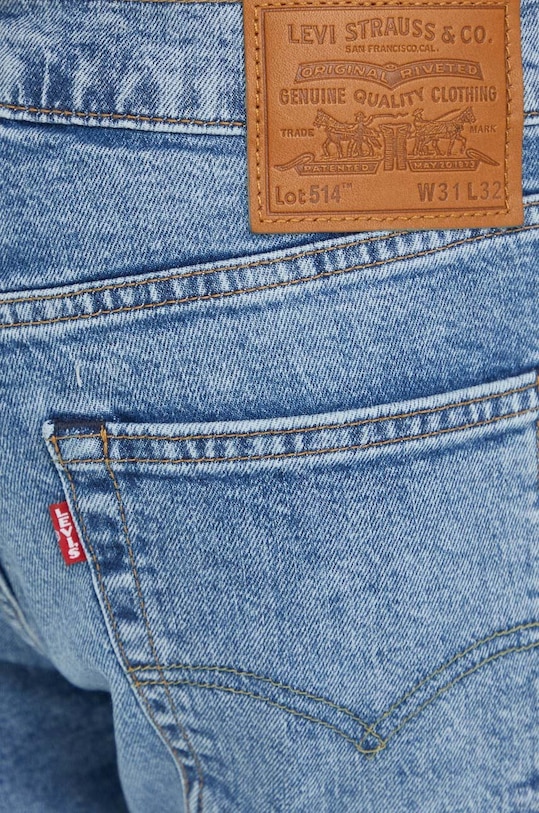 Levi's jeansy 514 STRAIGHT niebieski 00514