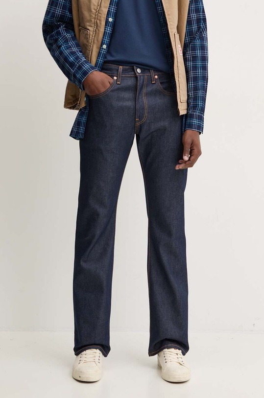 Levi's jeansy 517 BOOTCUT granatowy 00517