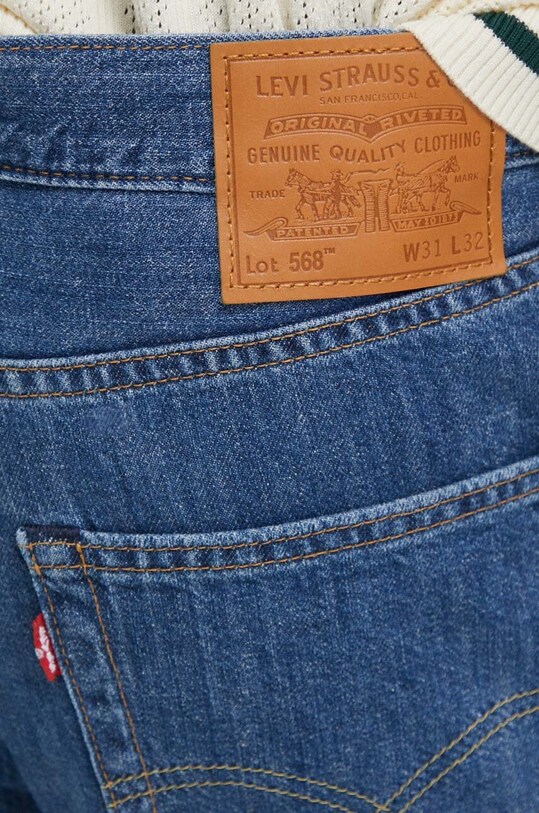 Levi's jeansy 568 STAY LOOSE niebieski 29037.0070