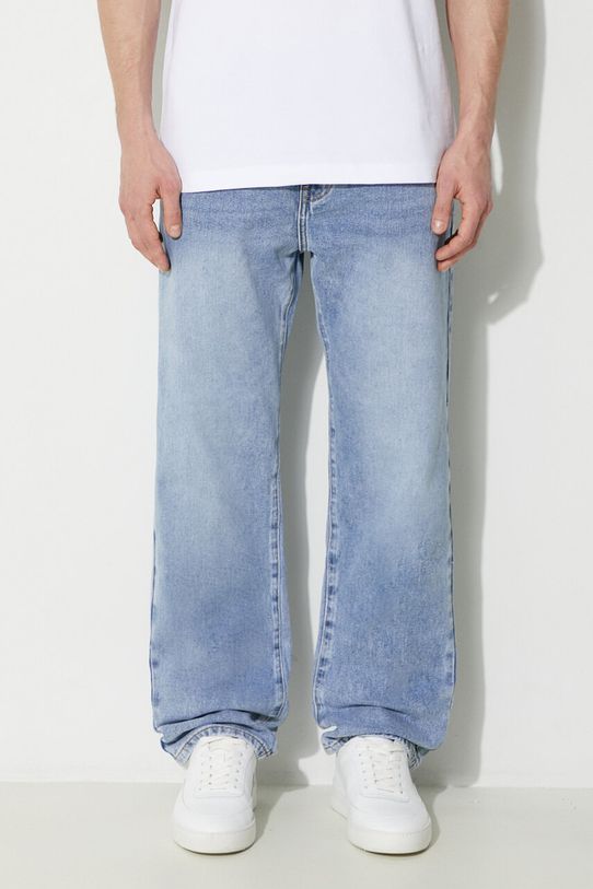 Τζιν παντελόνι Billionaire Boys Club Diamond & Dollar Embroidered Denim μπλε B24152