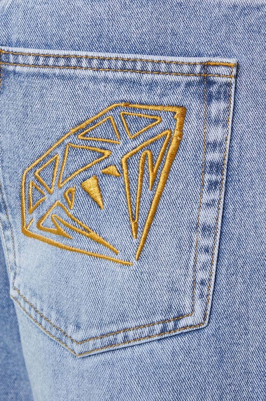 Джинси Billionaire Boys Club Diamond & Dollar Embroidered Denim B24152 блакитний