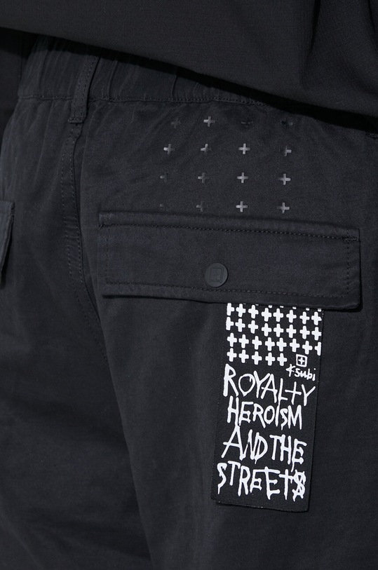 KSUBI spodnie speeder fugitive cargo MPS24PA002 czarny