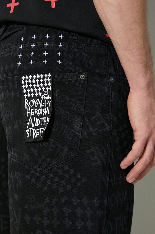 Džíny KSUBI anti k heroism MPS24DJ044 černá
