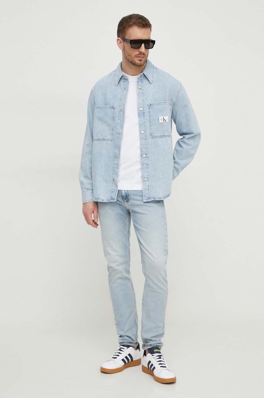 Džíny Calvin Klein Jeans J30J324847 modrá SS24